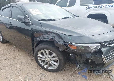 2018 Chevrolet Malibu Lt из США, поврежденный, VIN 1G1ZD5ST0JF130643